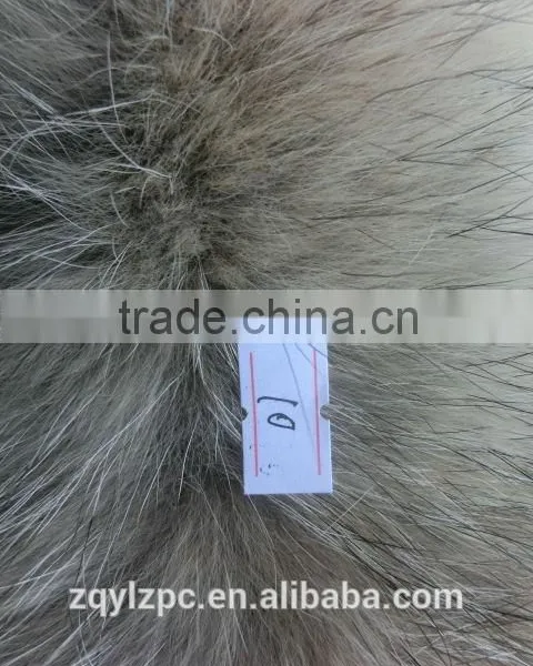 Real Colored Coyote Tail Fur Trim for Glove Scarf Accessories photo-2