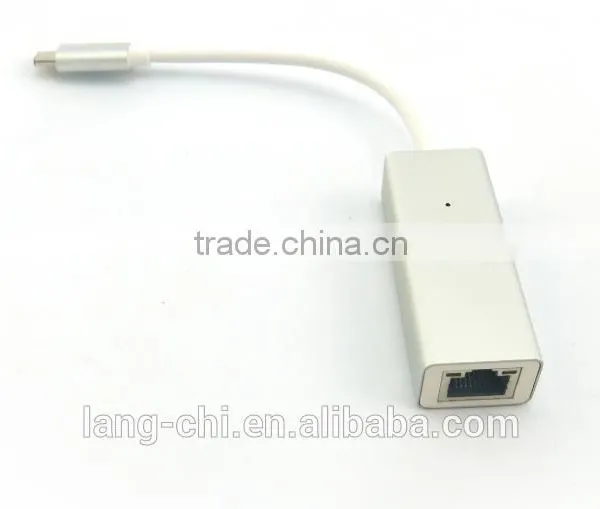 USB 3.1 Type-C/M to RJ45 Lan Adapter