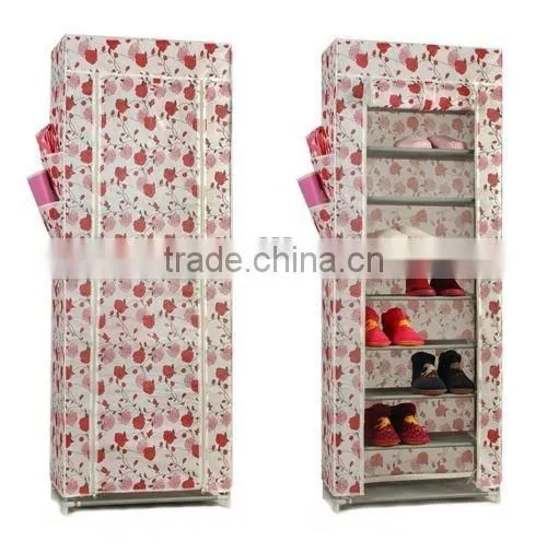 Non-woven Fabirc Designer Shoe Cabinet