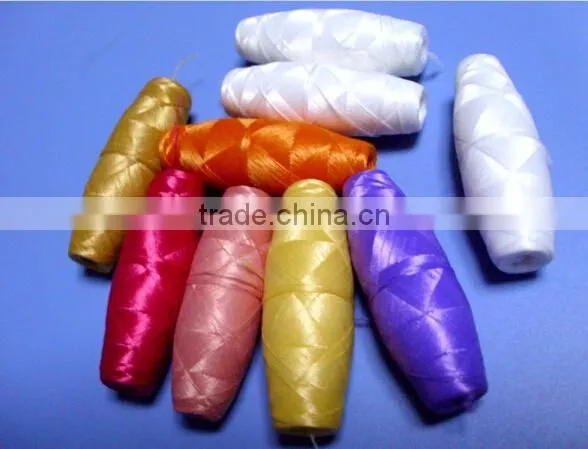 FACTORY 100% Cotton 60/2 Cocoon Bobbin Thread for Schiffli Machine POLYESTER 150/1 COCOON