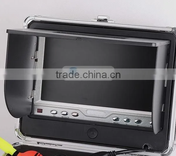 HD 800TVL Night Vision Underwater Camera Fish Finder Underwater System With 12Pcs Light Sun Shade+30M Cable photo-5