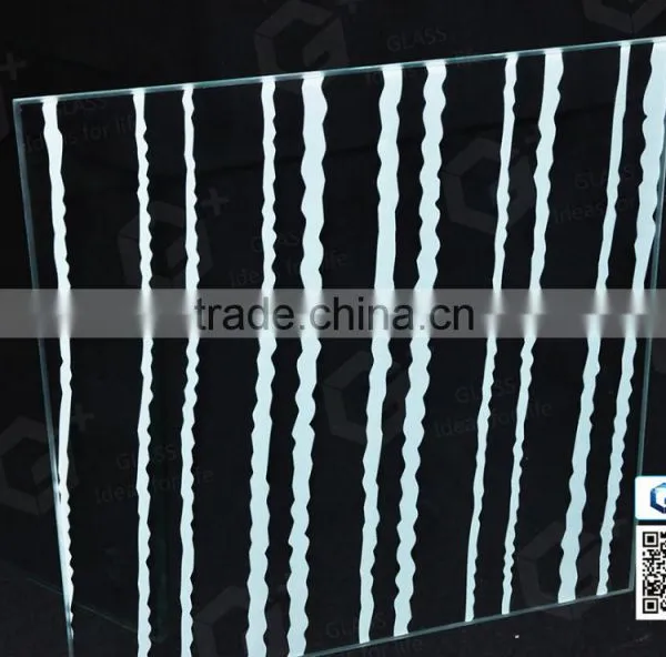 Line Style Ceramic Silkscreen Glass, Integrated to be Laminated Glass, Tempered Glass, Hollow Glass, Anti-fire Glass photo-3
