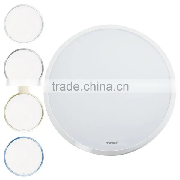 TIWIN 22W Surface Mount 45W Fluorescent Bulb Equivalent, 1700lm, 45cm Warm White LED Ceiling Light Fixtures photo-2