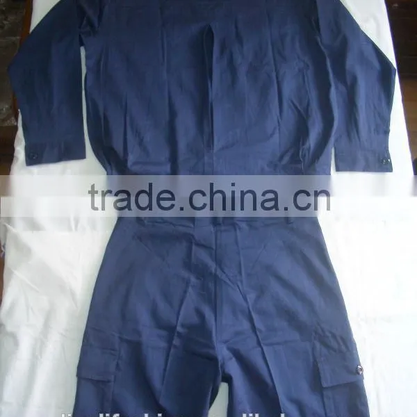 Dark Blue Ployester Cotton Wholesale Fashion Europe Market Work Clothes photo-2