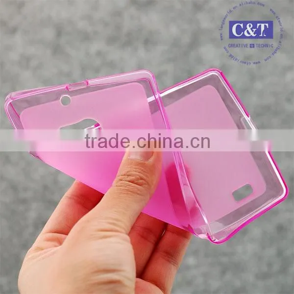 C&T Clear Slim TPU Flexible Soft Case for Microsoft Lumia 222 photo-5