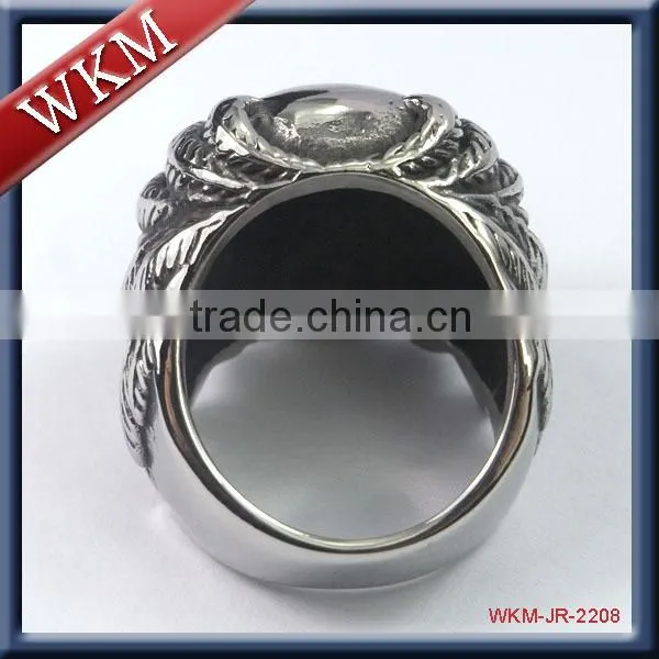 Year 2016 New Design Cheap Stainless Steel Skull Ring photo-2