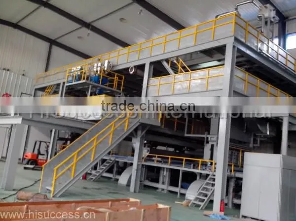 1600-3200mm PP Spunbonded SMS Nonwoven Fabric Production Line