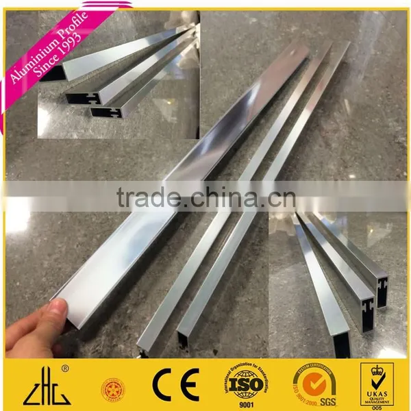 TOP!! Wooden Color Anodizing Polishing Aluminium Extrusion, Polishing Aluminum Extrusion Profile, photo-2