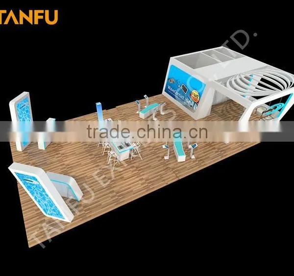 TANFU Customized 10m x 20m Modular Exhibition Booth for CES Show