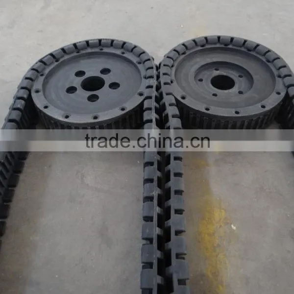 Small Roboat Rubber Belts and Wheels photo-2