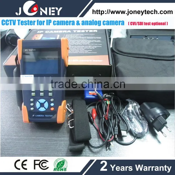 3.5 inch multi-function cctv tester ipc tester,ahd camera tester,cvi camera tester