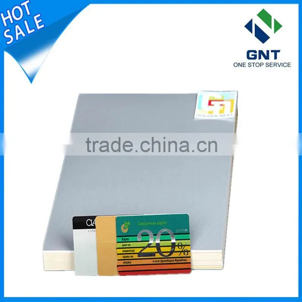 Thin Light Silver Inkjet Pvc Sheet 150 Micron With Cover photo-4