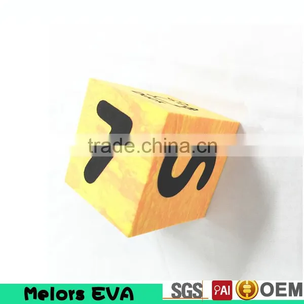 Top Sale Building Wooden Like Grain Color Alphabet EVA Foam Blocks photo-6