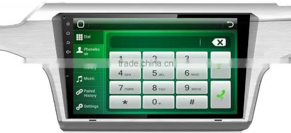 Funwin China Factory Oem 10.1 Inch Double Din Car GPS Navigation Support 3G/WIFI/DVR for VW Lamando photo-2