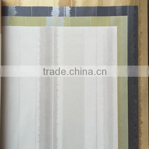 Hot Washable Modern Strip Vinyl Wallpaper for Home Decoration photo-3