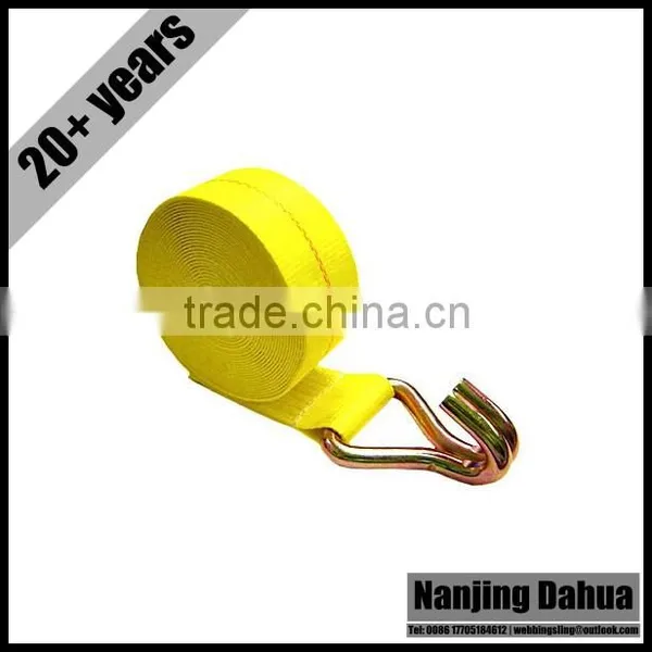 Since 1993 2" Winch Strap With 3/8" Wire Hook photo-2