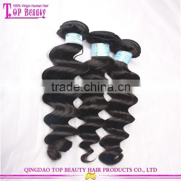 7A Grade Wholesale Deep Wave Human Hair Weave Natural Color Hair Bundles Unprocessed Virgin Peruvian Hair photo-2