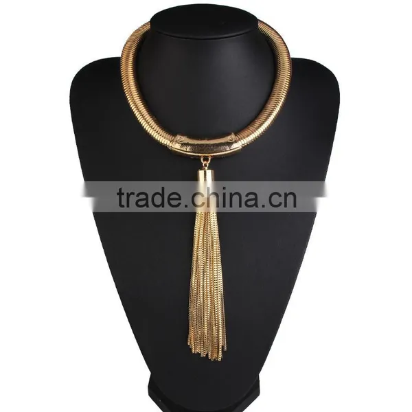 Express Jewelry Tassel Alloy Jewelry Necklace
