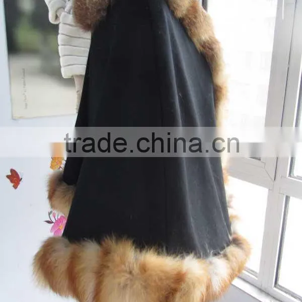Red Fox Fur Cape Shawl photo-2