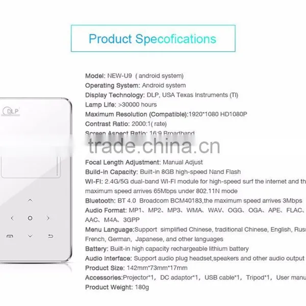 the Cheap DLP U9 Micro Projector From Dragonworth photo-4