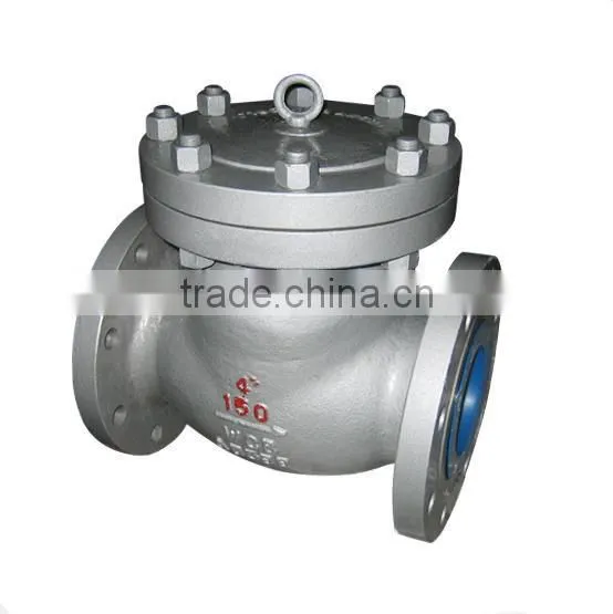 S.S Swing Check Valve With Thread Ends Conform To Asme Din Iso - Buy Swing Check Valve Pn16 photo-3