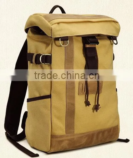 Heavy Canvas Hinking Backpack Outdoor Backpack From China Factory(B203) photo-2