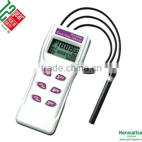 Electrode Conductivity Probe Temperature Detector Salinity TDS Meter photo-4