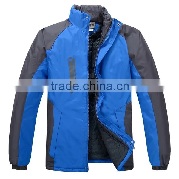 Men's Bugaboo Interchange Blue Black Sportswear Jacket With Detachable Storm Hood photo-2