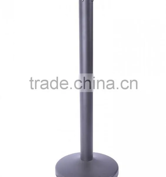 Portable Steel Security Crowd Control Stanchions Queue Way Barriers Posts With One Belt photo-6