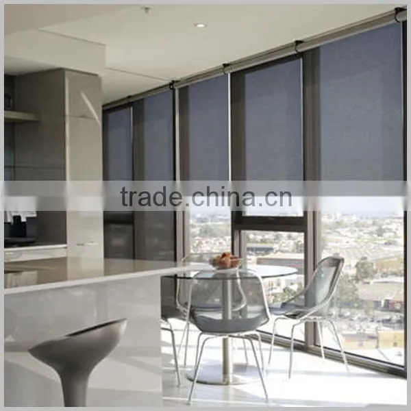 Motorized/Electric Blackout Sun Shading Window Roller Blinds Fabric photo-2