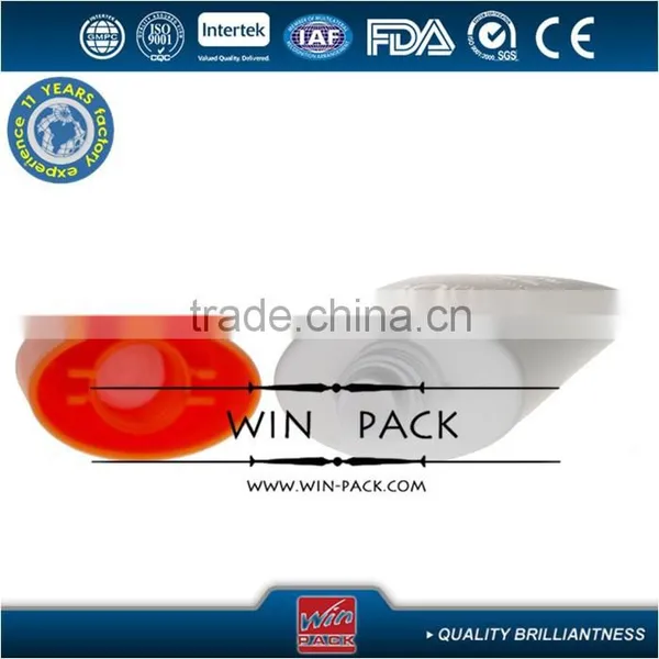 Plastic Tube With Oval Cap ,oval Tube,plastic Cosmetic Tubes