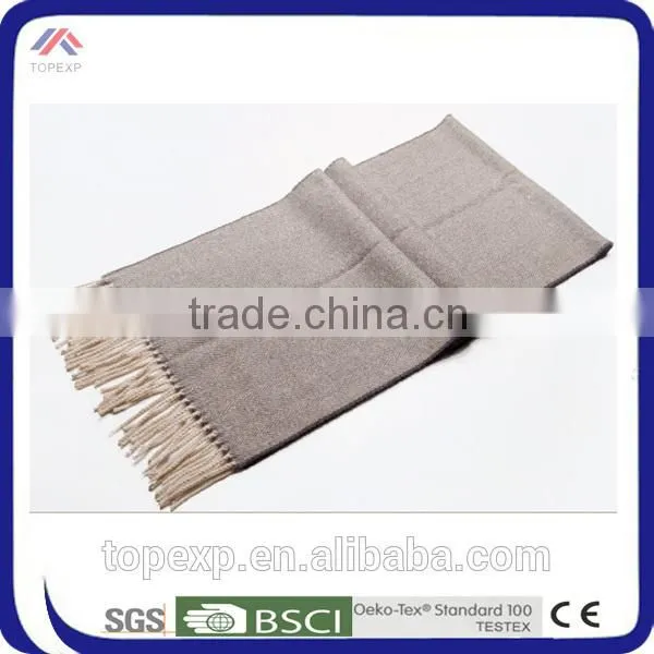 Single Color Scarf Solid Color Tassel Scarf photo-2