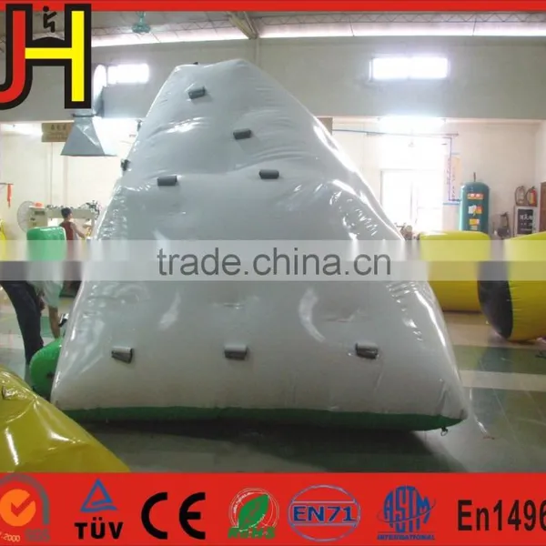 2016 Factory Price Inflatable Iceberg Climbing Water Island Climb Wall Toys 0.9mm PVC Tarpaulin photo-4