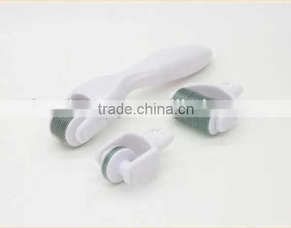 Lowest Price Skin Care Derma Roller 3 in 1micro Needles Roller Titanium Microneedle DER100 Derma Roller photo-6