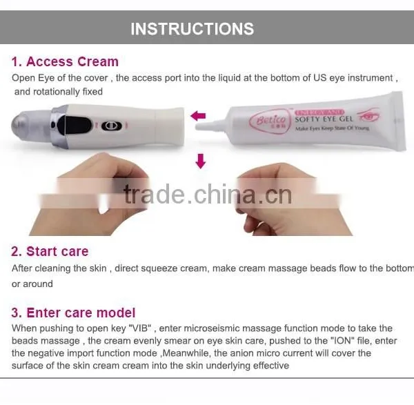Customized Electric Wrinkle Remover Machine Ion Eye Wrinkle Remover photo-4