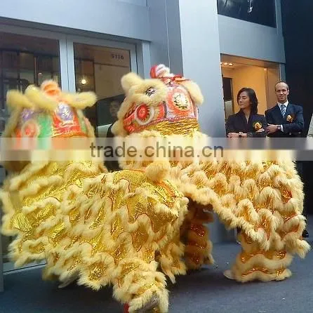 LWL011 Yellow High Quality Chinese Style New Year Costume for Sale photo-6