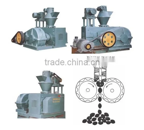 Hot Selling Coal Powder Briquette Press Machinery /gypsum Powder Ball Pressing Machine With Good Quality photo-6