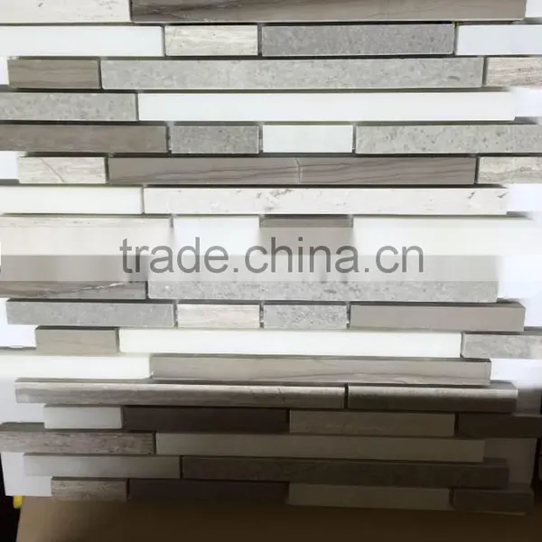 Stone Mosaic Tile Special Shape Marble Mosaic for Wall and Floor photo-6