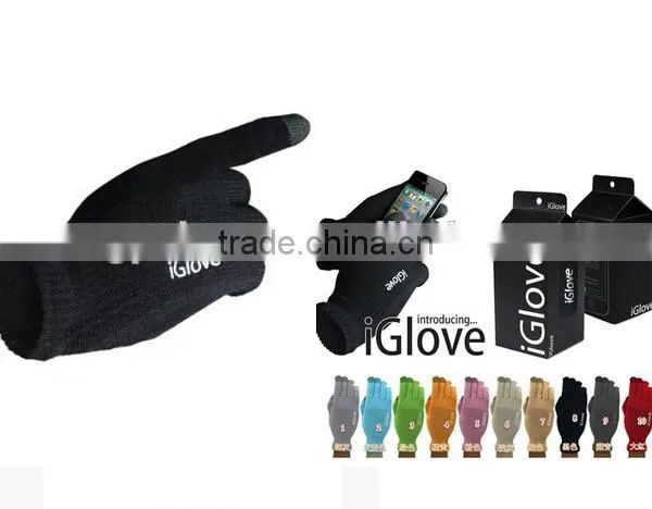 Touch Screen Gloves For Unisex Warm Winter for Iphone Ipad For Samsung +Capacitive Smart Phones IGLOVE Gant