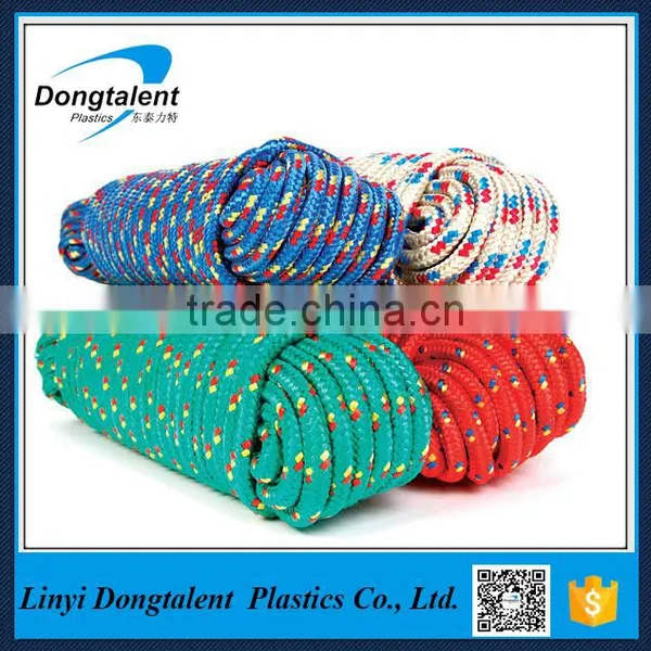 Solid Diamond Double Braided Polyester Nylon PP PE Rope photo-2