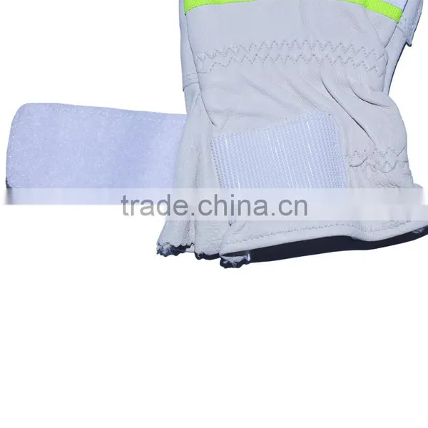 Full Finger Fitness Goatskin Abrasion Resistance Gloves photo-2