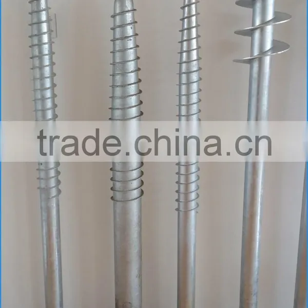 Galvanized Foundation Screw for Solar Power Station photo-2