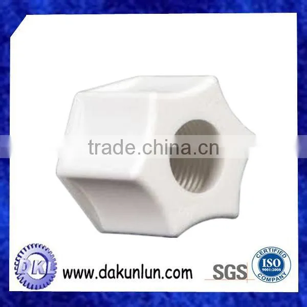 Customized White Plastic Hex Nut photo-4