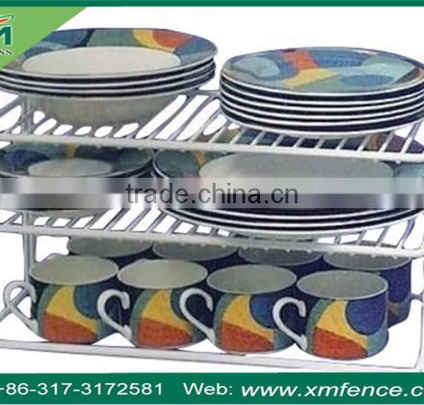 Kitchen Metal Stacking Shelf--Stacking Folding Shelf - Medium photo-4