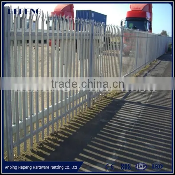 Galvanized Palisade Fence / Security Fence / Powder Coating Fence photo-2