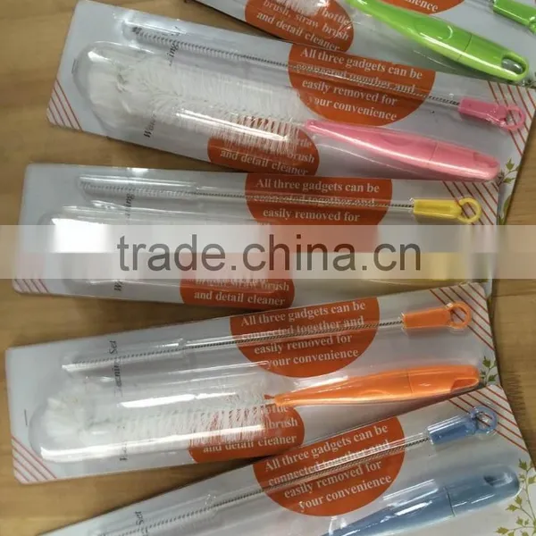 Baby Bottle Cleaning Brushes With Nylon Bristle From Factory photo-5