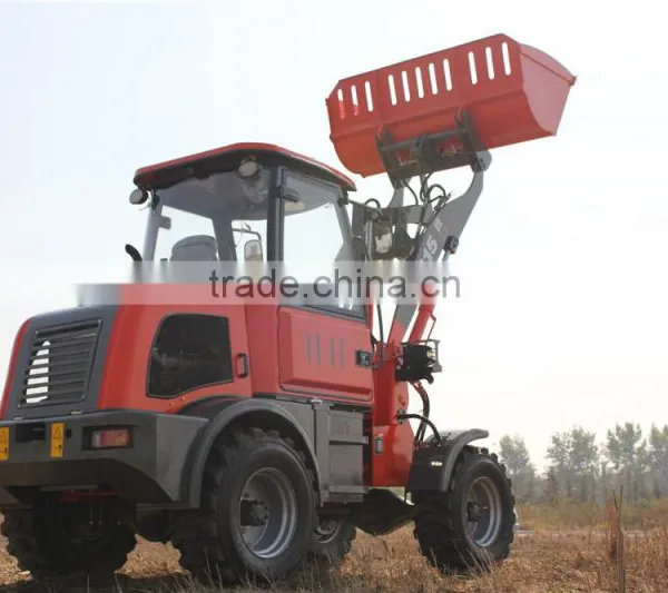 Everun 1500kg Agricultural Mini Loader ER15 CE Mini Wheel Loader--Hoflader for Sale photo-6