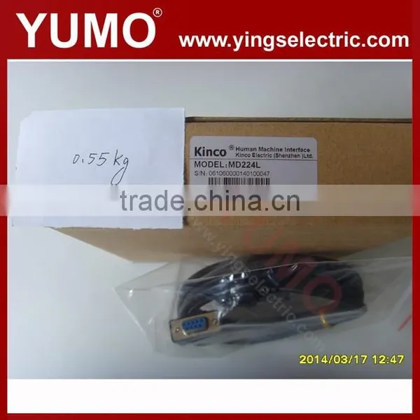 Kinco 4.3"STN Single Color HMI Text MD224L 192 X 64 20 Keys Programming Cable Software Text Panel HMI photo-5