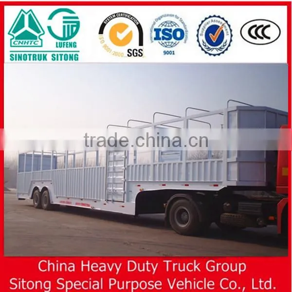 Chinese Manufacturer 3 Axle Truck Trailer Car Transport Trailer and Truck for Sale photo-4
