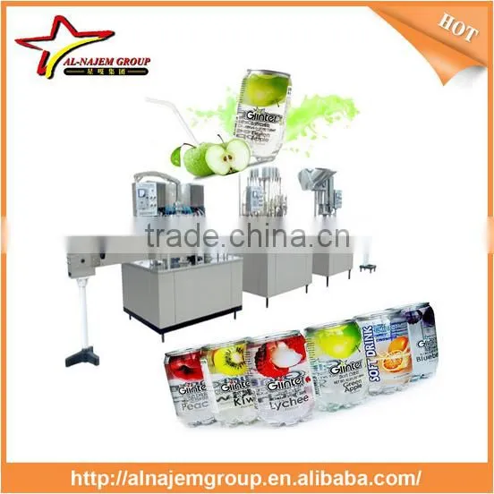 Sparkling Beverage Filling Production Line Washing Pulp Filling Carbonated Capping 4-in-1monobloc(CGF16/12/12/6) photo-4